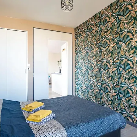 F4 - Terrasse & Parking Sur Les Toits Du Havre Appartement Le Havre